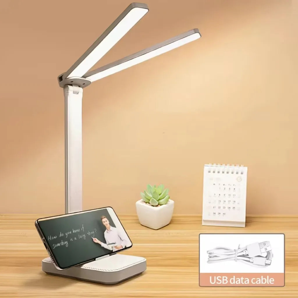 Premium Foldable LED Desk Lamp - 3 Dimmable Levels