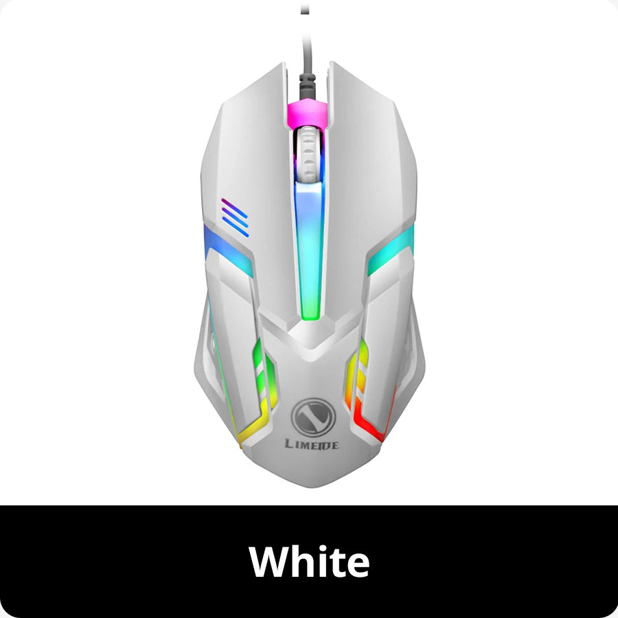 Premium Luminous Gaming Mouse – Ergonomic Wired Backlit USB