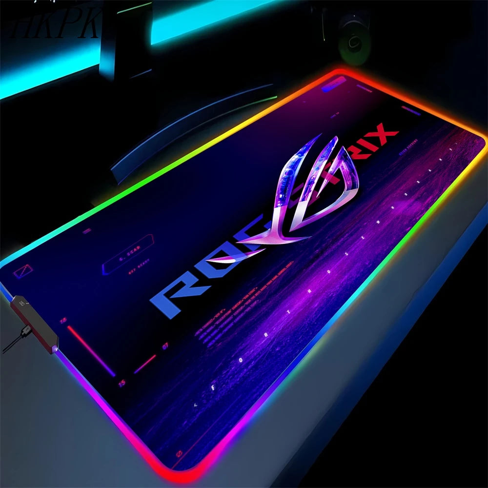 Premium RGB Gaming Mouse Pad – XXL Anime Desk Mat