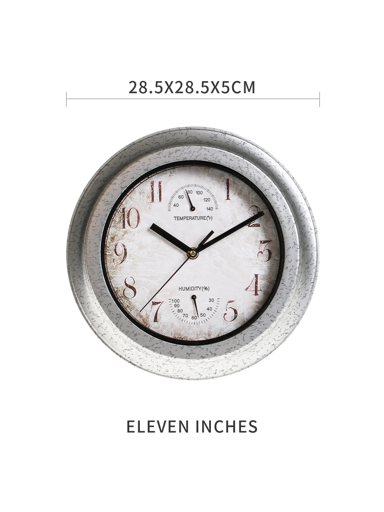 Premium Waterproof Wall Clock - Silent & Stylish Decor
