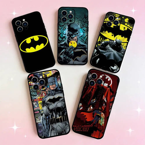 batman phone case - sleek protective cover with comic book design for iPhone