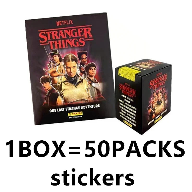 Stranger Things Collection Cards & Stickers Box - Premium Holiday Toy Gift