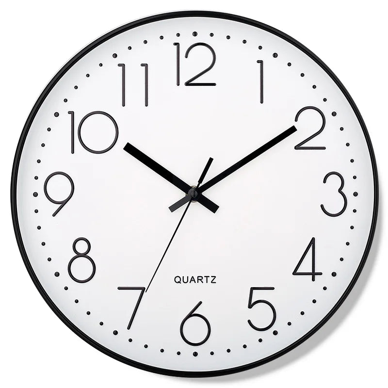 Elegant Silent Wall Clock - Modern Minimalist Design