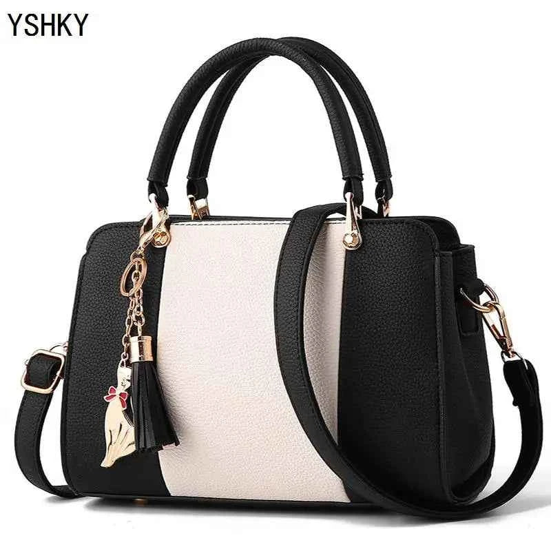 Elegant Women Shoulder Bag - Versatile Faux Suede