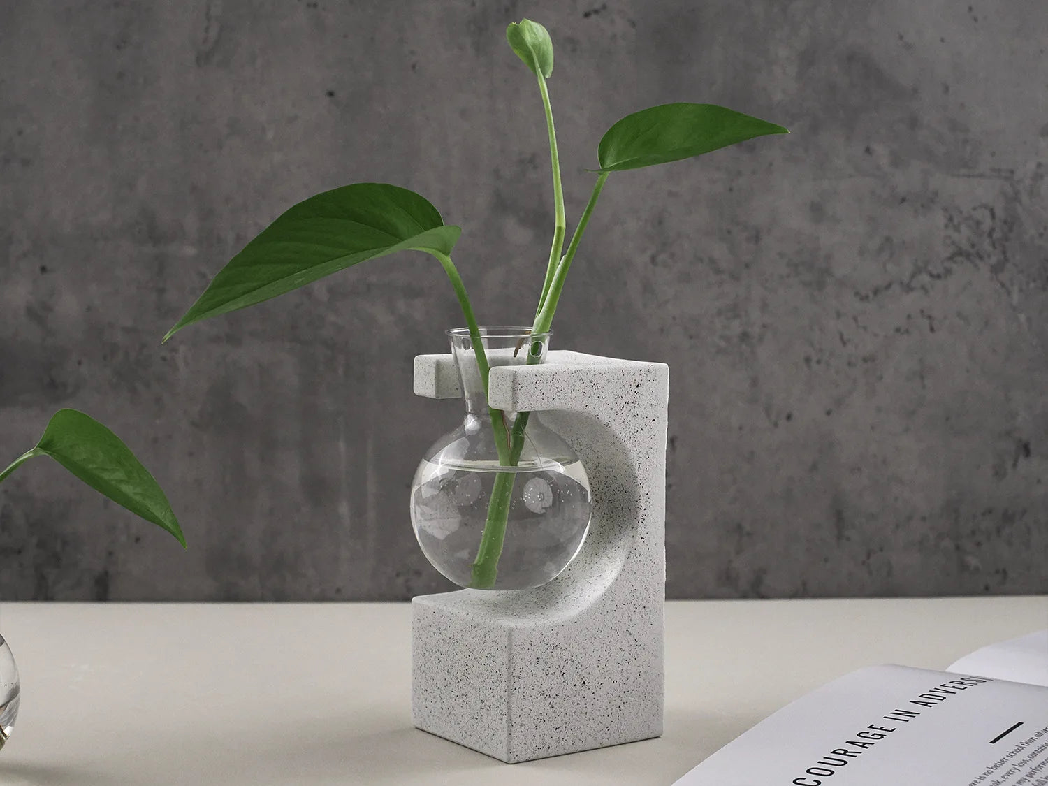Silicone Vase Mold for DIY Epoxy Resin, Plaster, and Cement Hydroponic Planters - Tulique