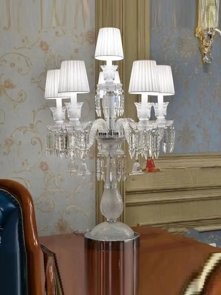 Elegant Luxury Crystal Table Lamp - Modern K9 Design