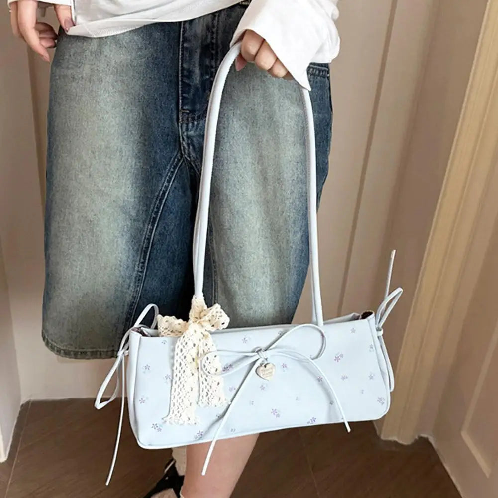 Elegant French Stick Handbag - Chic Spring Shoulder Bag