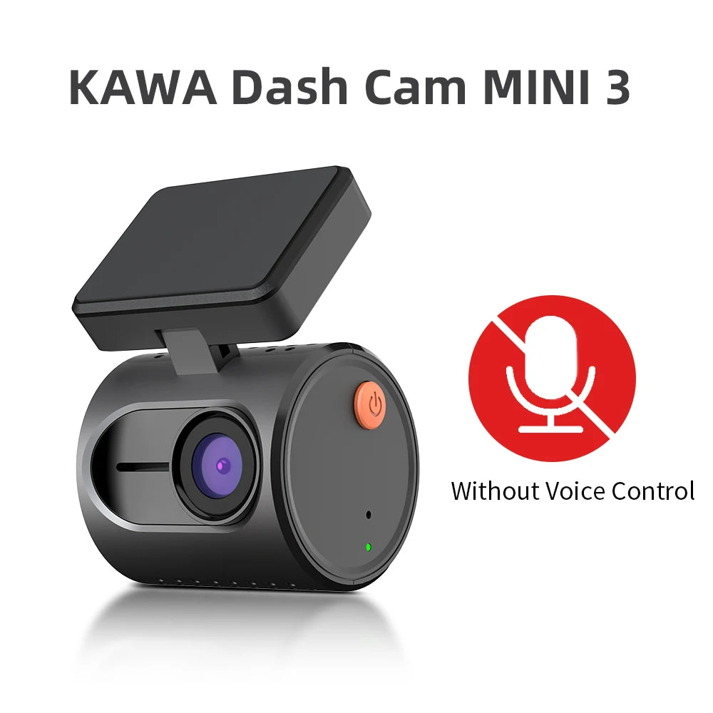 Premium 2K Dash Camera - Mini Video Recorder & Night Vision