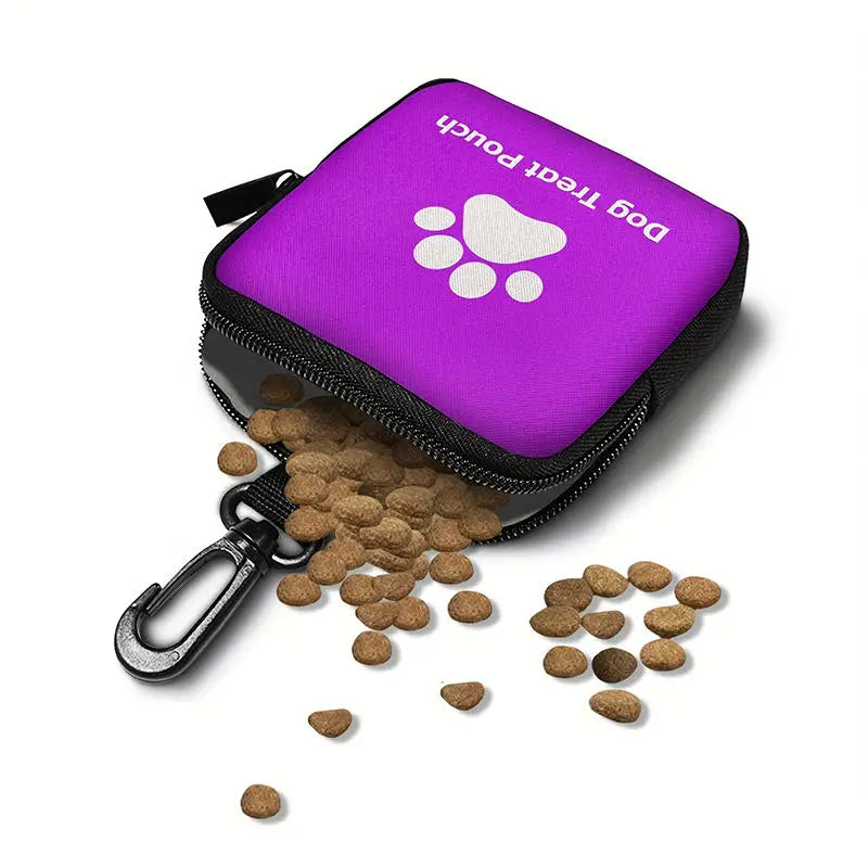 Premium Portable Pet Treat Bag - Ideal for Outdoor Walks