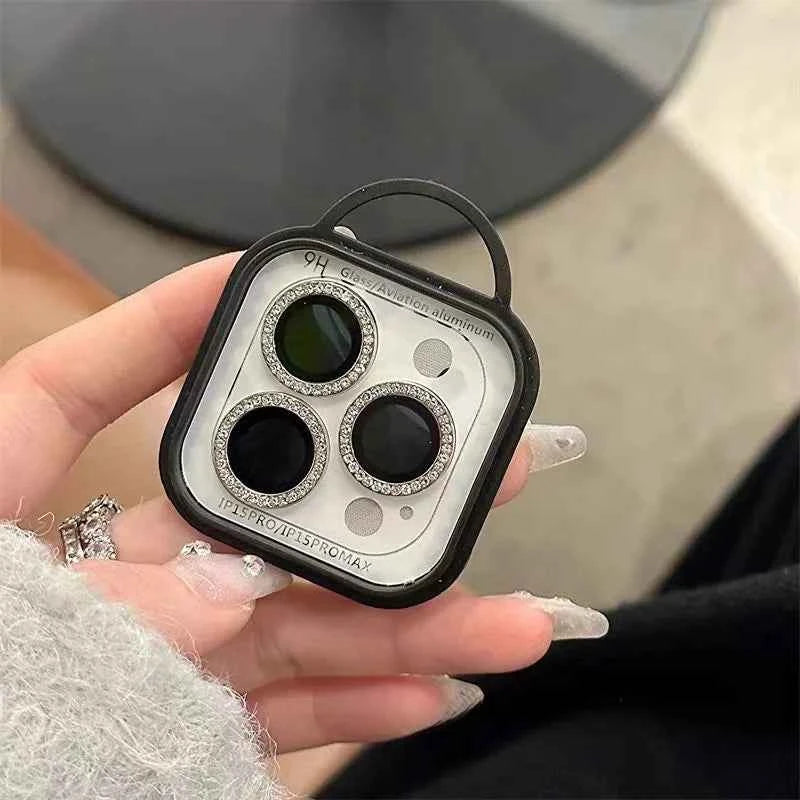 Luxury Diamond Camera Protector for iPhone - Glitter Lens Cap
