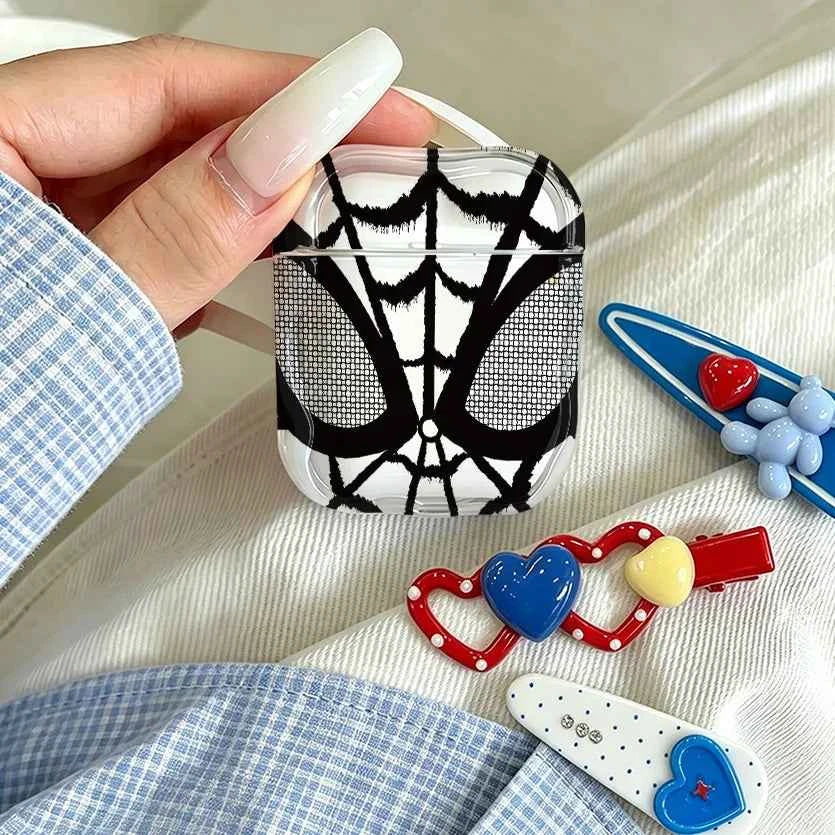 Premium Spiders-Man 3D Wave Silicone Case for AirPods