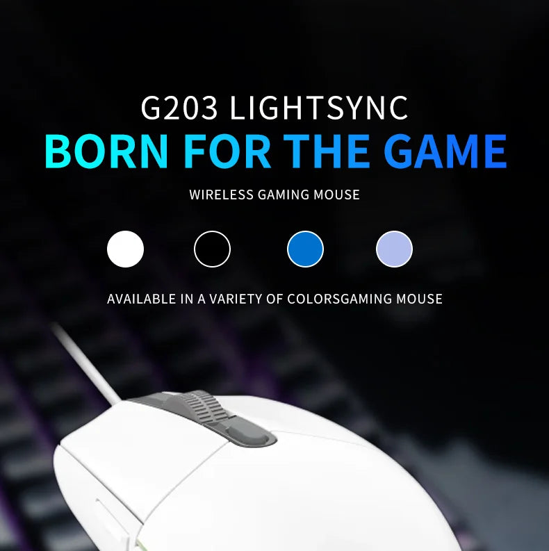 Premium Gaming Mouse with 6 Programmable Buttons & RGB