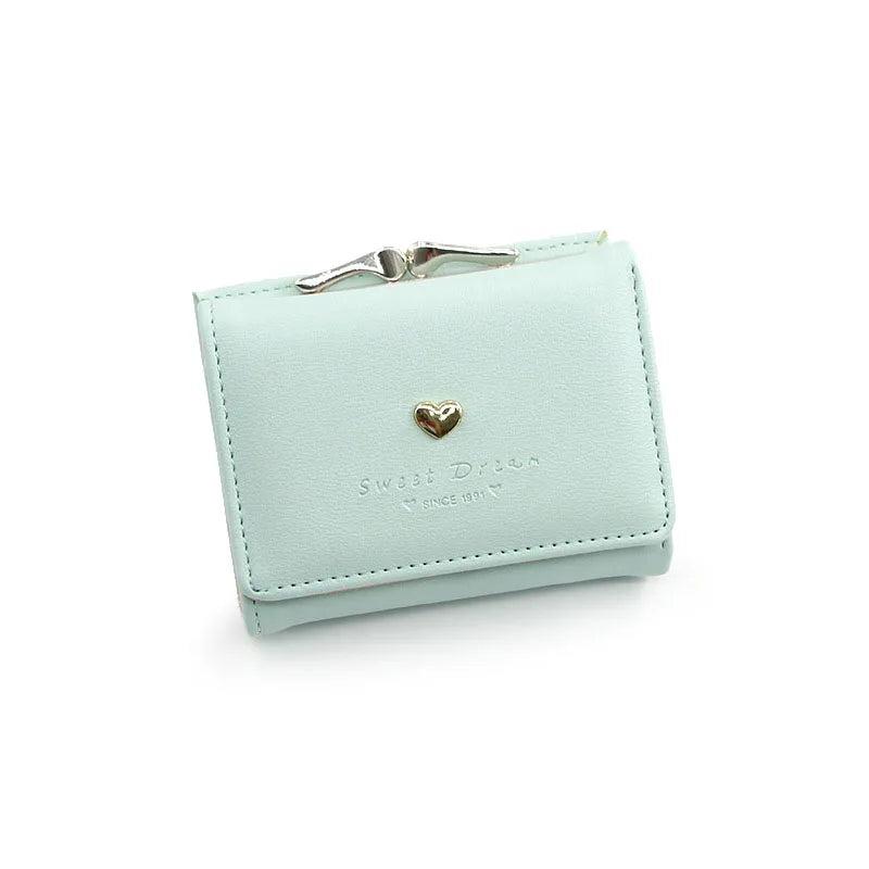 Luxury Women Mini Wallet - Compact Leather Card Holder