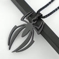 Premium Stainless Steel Spider Pendant Necklace - Gothic Jewelry