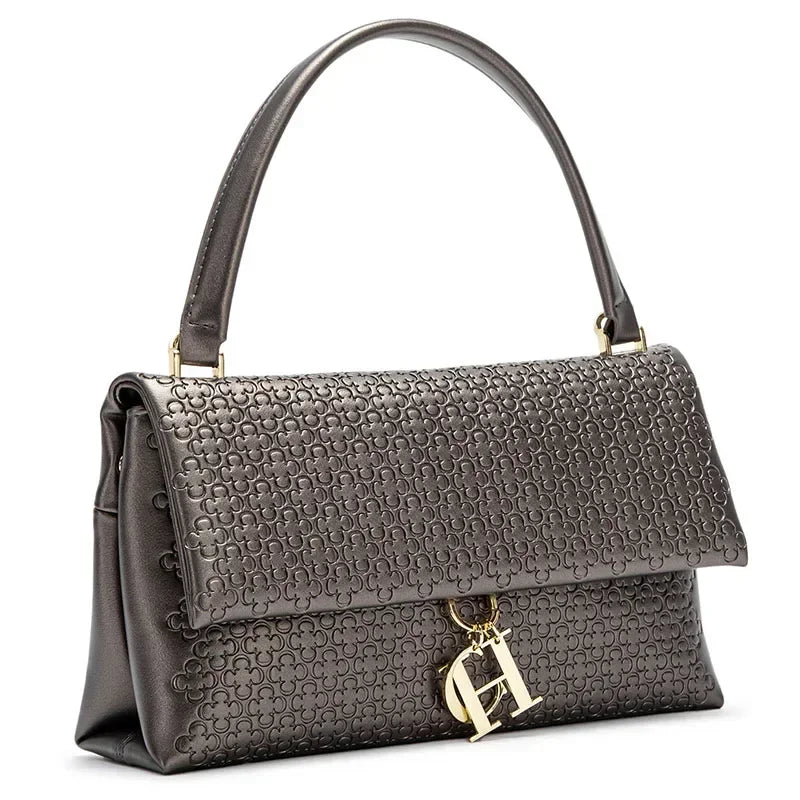 Elegant Women's Shoulder Bag with Detachable Chain