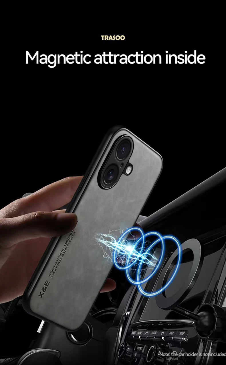 Premium iPhone Shockproof Case - Magnetic & Protective