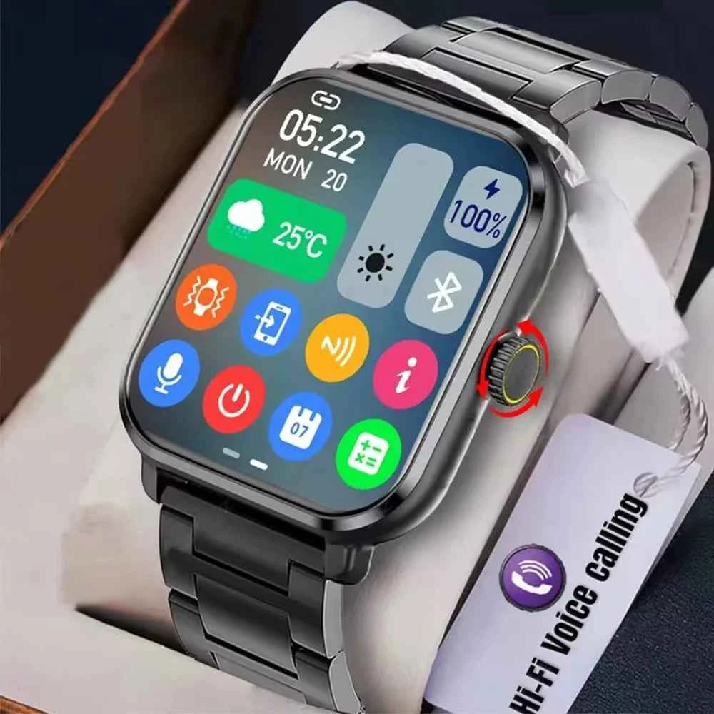 Smartwatch for Android IOS with HD Display & Bluetooth Call