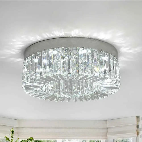 Elegant Modern Crystal Chandelier - LED Ceiling Light