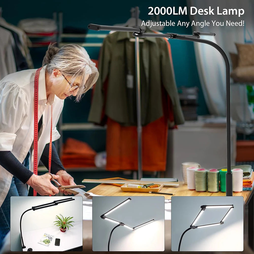 Professional Architect Desk Lamp - 24W Ultra Bright Auto Dimming