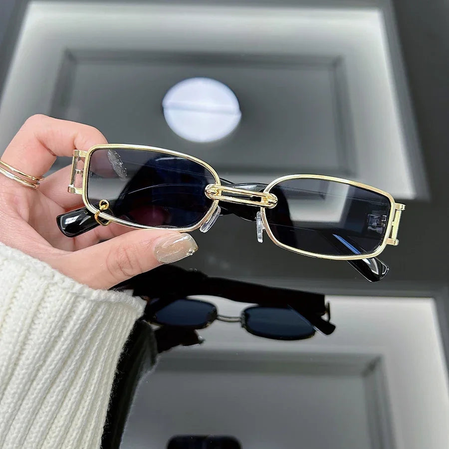 Luxury Square Sunglasses - Vintage Designer Fashion Shades
