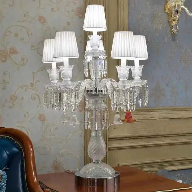 Elegant Luxury Crystal Table Lamp - Modern K9 Design