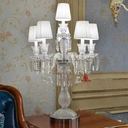 Elegant Luxury Crystal Table Lamp - Modern K9 Design