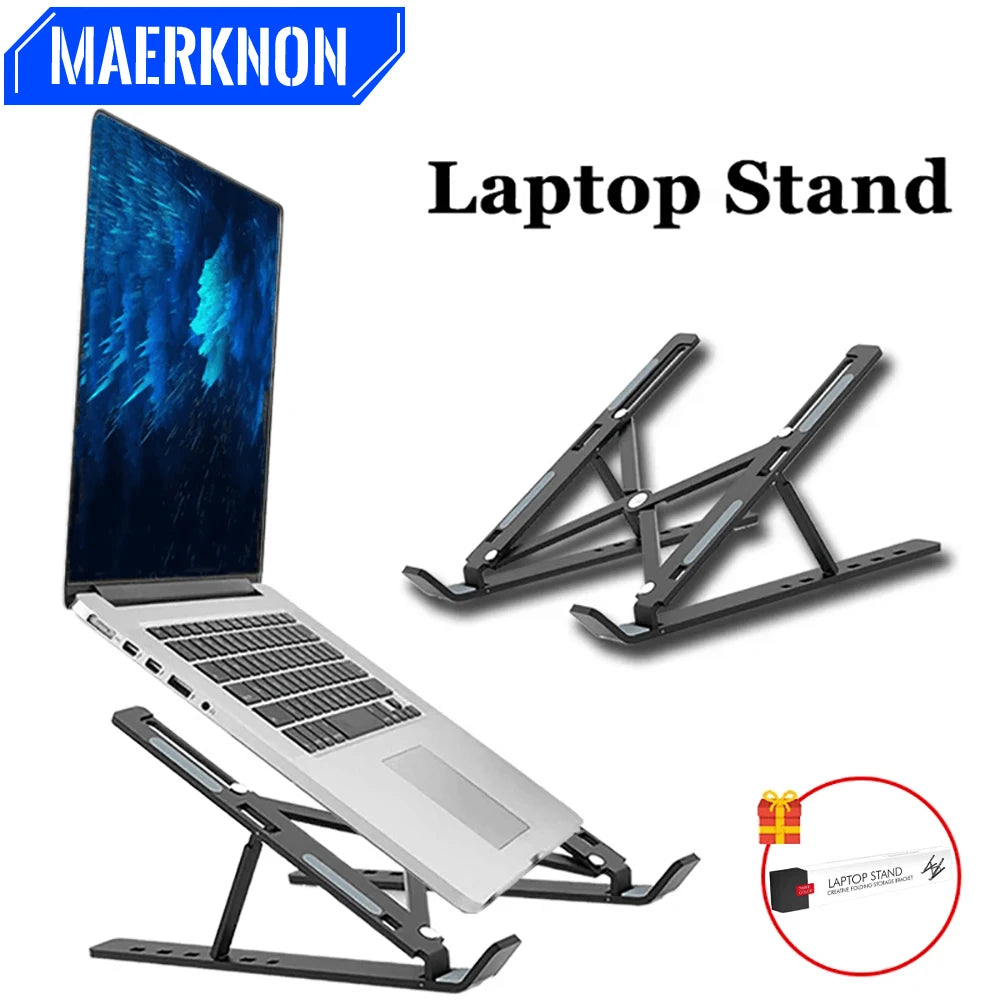 Premium Adjustable Laptop Stand - Foldable & Portable