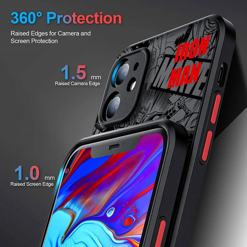 Ultimate Avengers Phone Case - Shockproof Superhero Cover