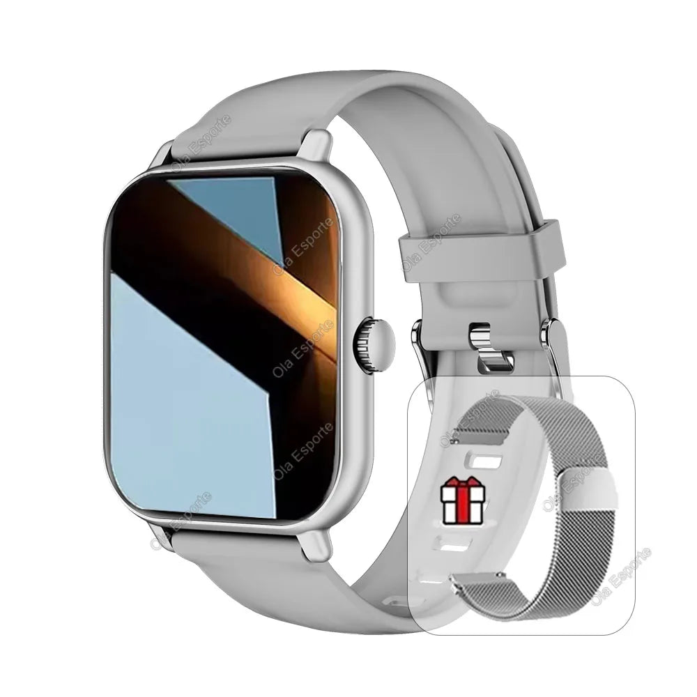 Premium Bluetooth Smart Watch - 2.01 Inch Color Screen & Fitness Tracker