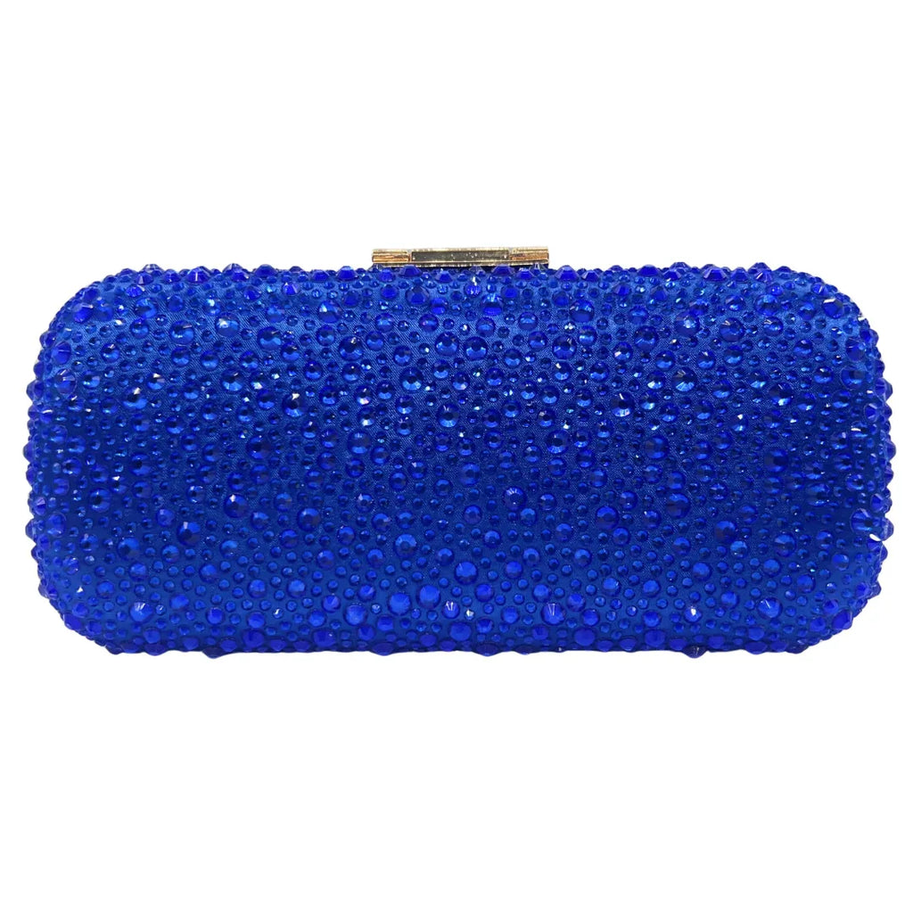 Elegant Crystal Evening Bag - Sparkling Diamond Clutch