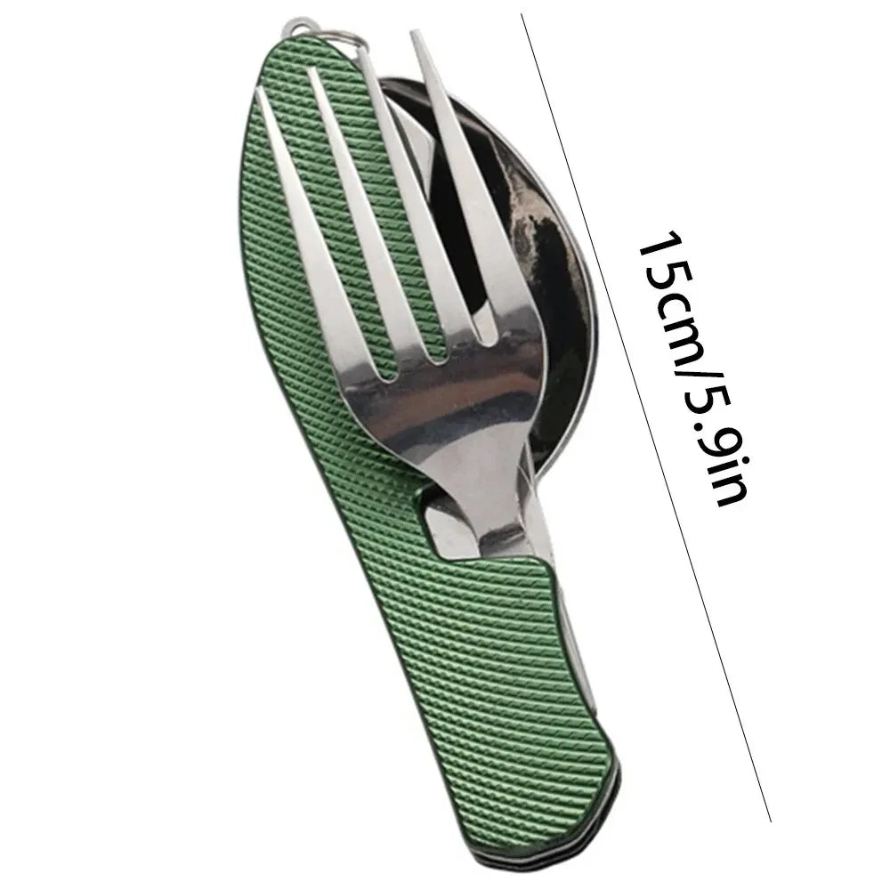 Premium Foldable Camping Utensil Set