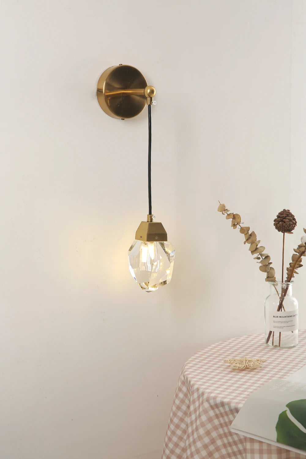 Premium Modern Gold Wall Lamp - G9 Indoor Lighting