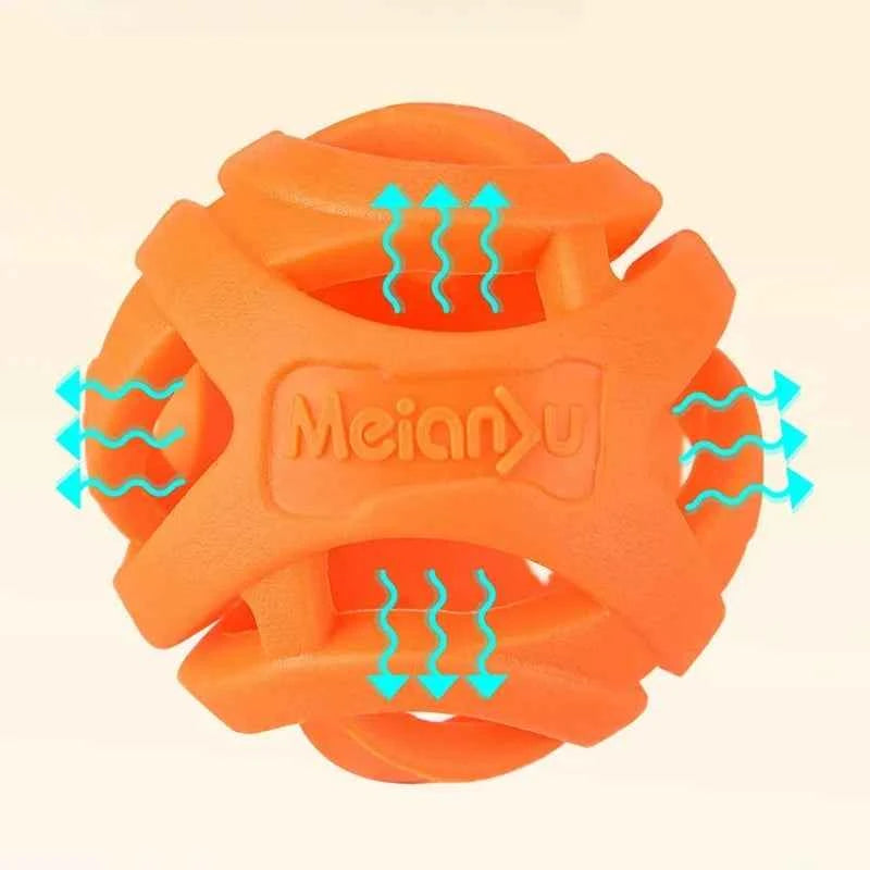 Pet Toys - Bite-resistant Chewing Balls - Hollow Elastic Balls - Training Balls -Entertainment and Relaxation Toys -Pet Supplies