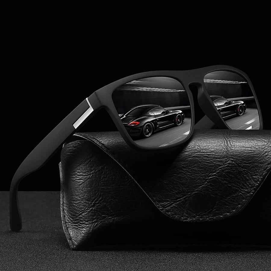 Vintage Square Sunglasses - Luxury Anti-Glare Retro Eyewear