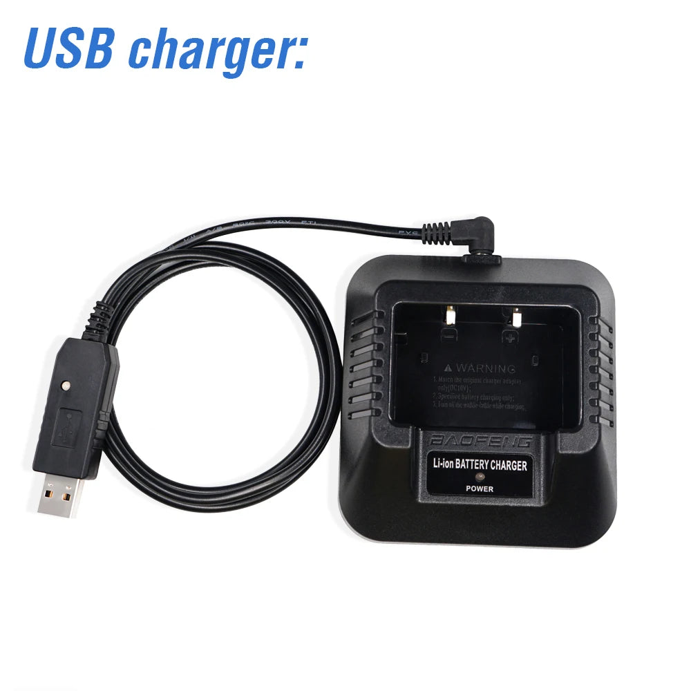Original Baofeng Battery Charger - Universal UV-5R Power Base