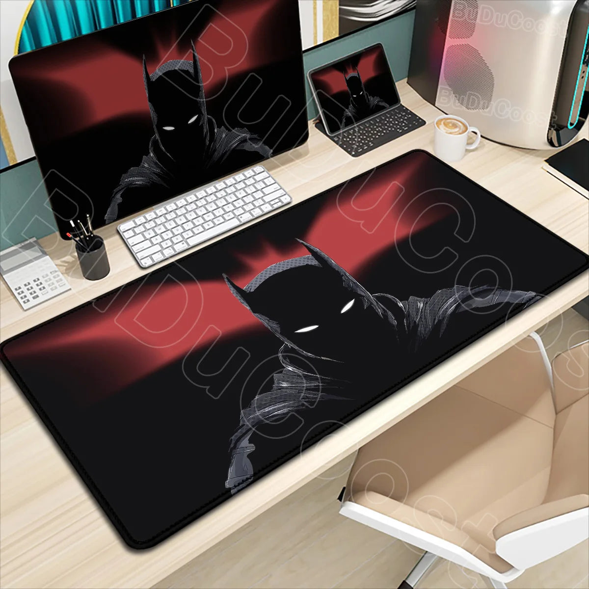 Large Gaming Mouse Pad - HD Waterproof Rubber Desk Mat