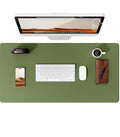 Premium Leather Desk Mat - Large Office Computer Protector