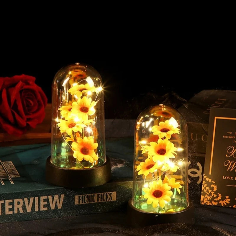 Elegant Eternal Sunflower Gift - Timeless Plastic Bloom