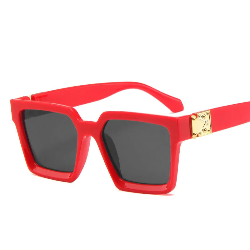 Luxury Square Sunglasses Men - Retro UV400 Designer Eyewear