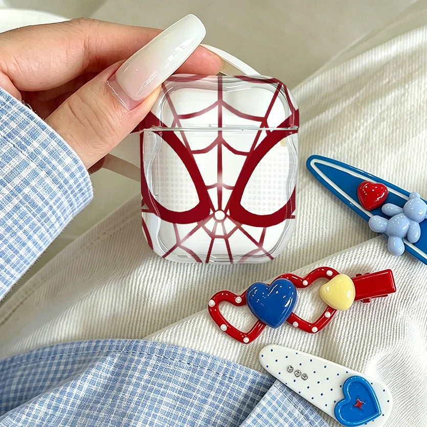 Premium Spiders-Man 3D Wave Silicone Case for AirPods