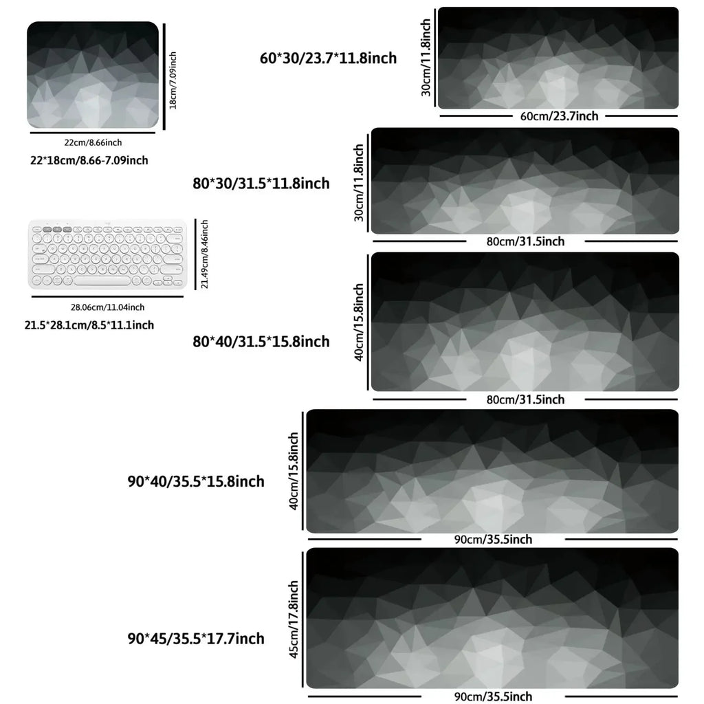 Premium Large Gaming Mouse Pad - Extended & Thickened