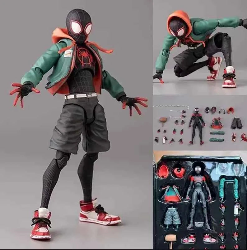 Premium Miles Morales Spider-Man Action Figure - Collectible Toy
