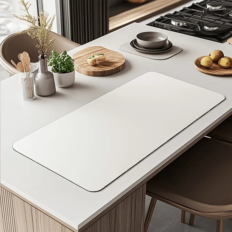 Premium Large Faux Leather Desk Pad - Non-Slip & Waterproof