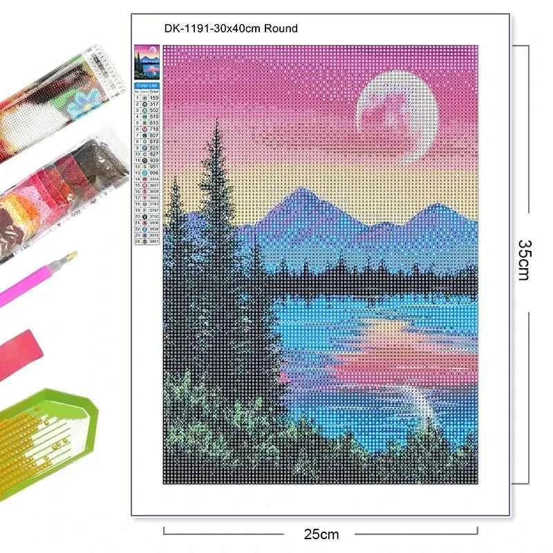 Premium Starry Sky Diamond Painting Kit
