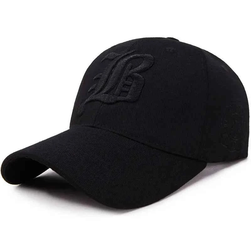 Premium Cotton Baseball Cap - Embroidered Snapback