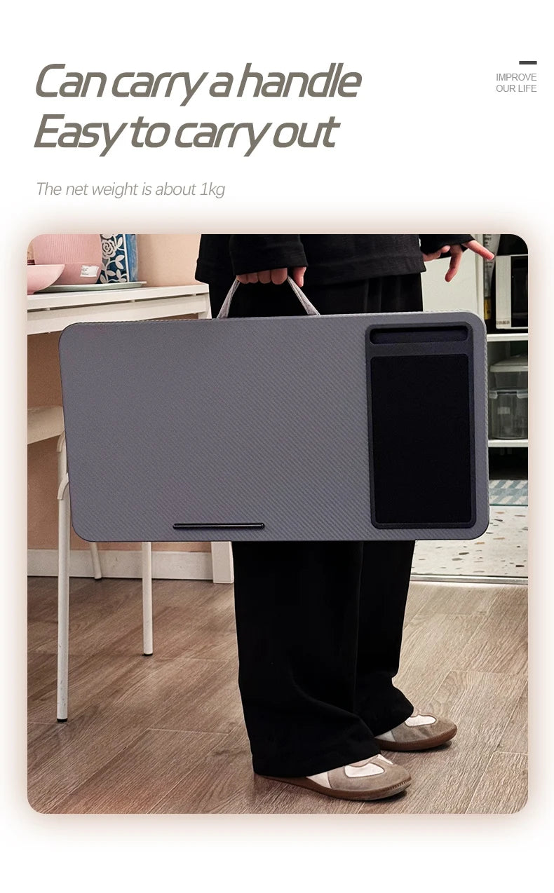 Premium Ergonomic Laptop Desk - Adjustable & Portable Design