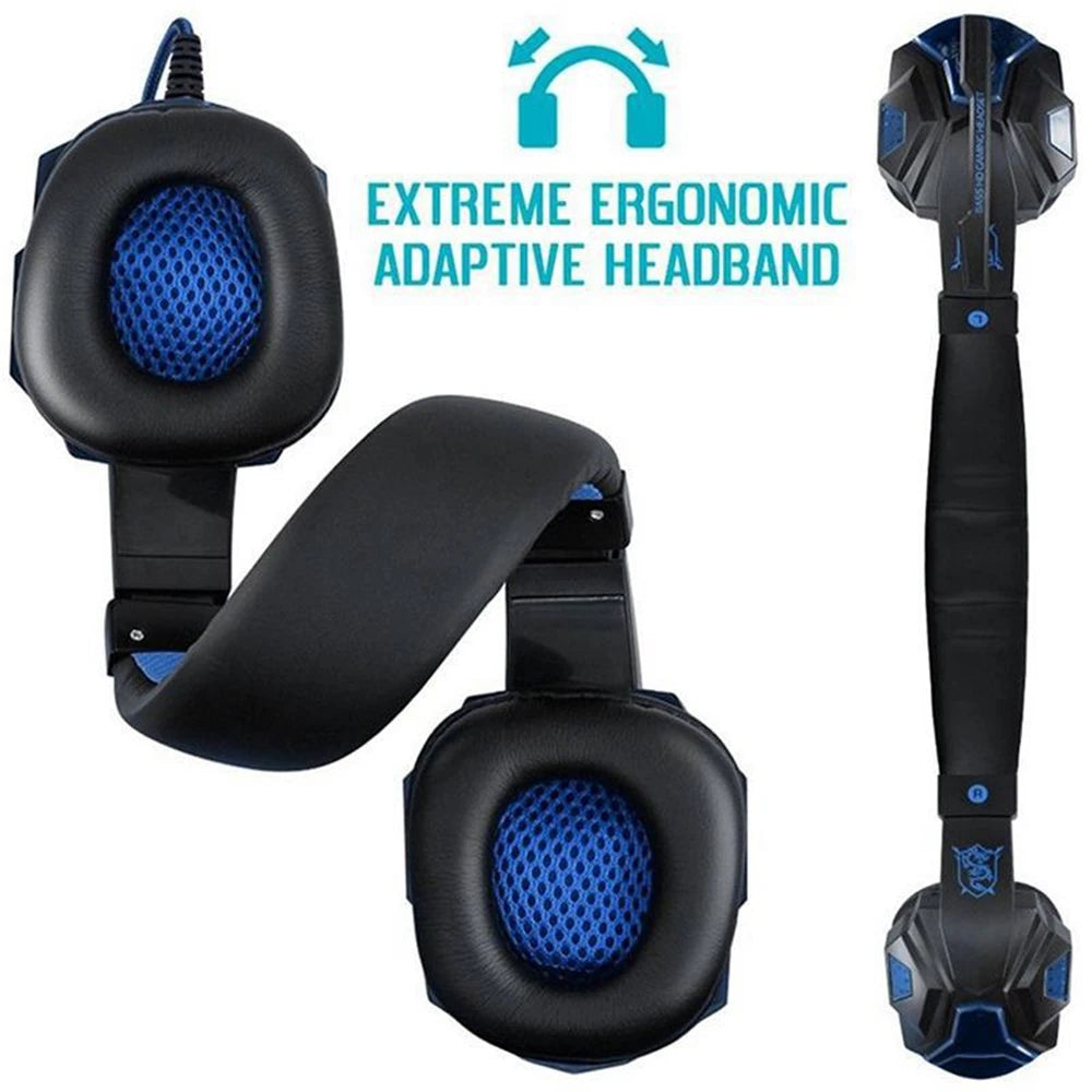 Premium Wired Gaming Headset - 120° Adjustable & Noise Cancelling