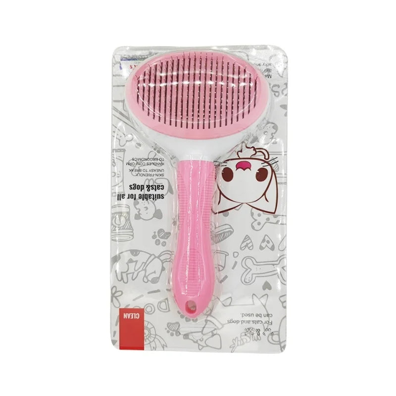 Premium Self-cleaning Pet Brush - Effortless Grooming