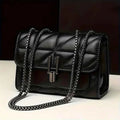 Elegant Mini Plaid Crossbody Bag - Classic Flap Purse