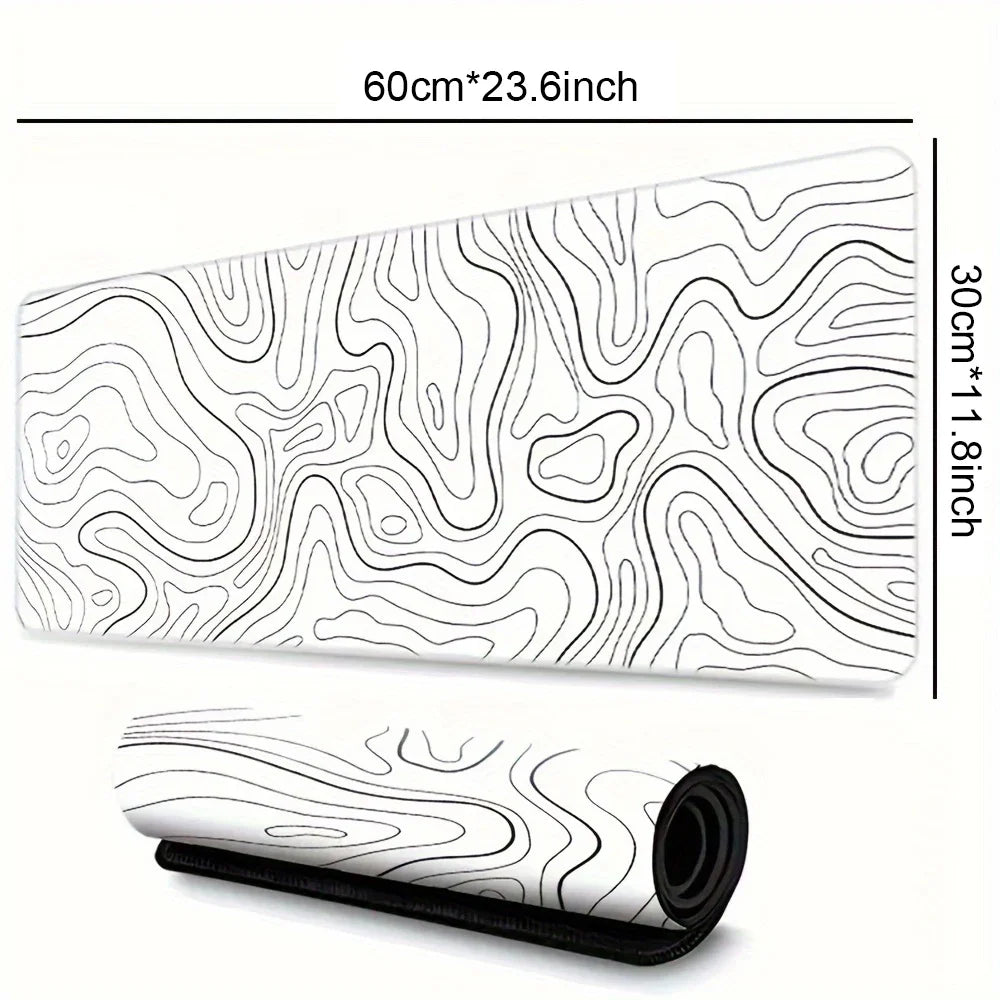 Premium Extended Gaming Mouse Pad - Non-Slip & Stitched Edges